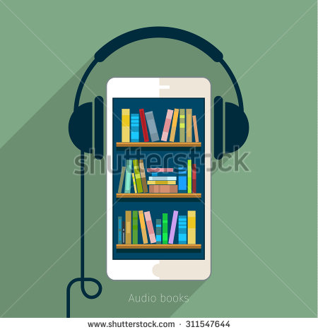 stock-vector-concept-of-audio-book-book-with-headphones-vector-illustration-flat-design-311547644