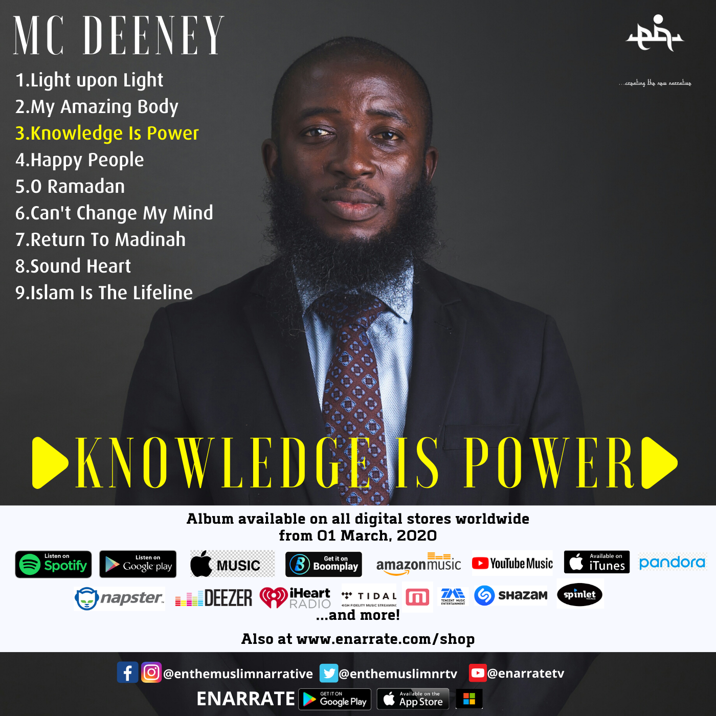 Knowledge Is Power MC Deeney Campaign