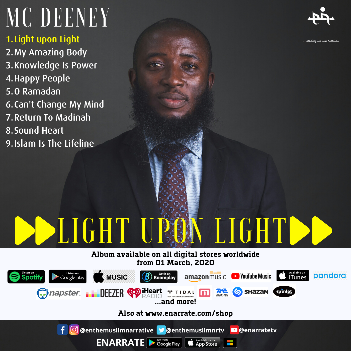 Light Upon Light MC Deeney Campaign