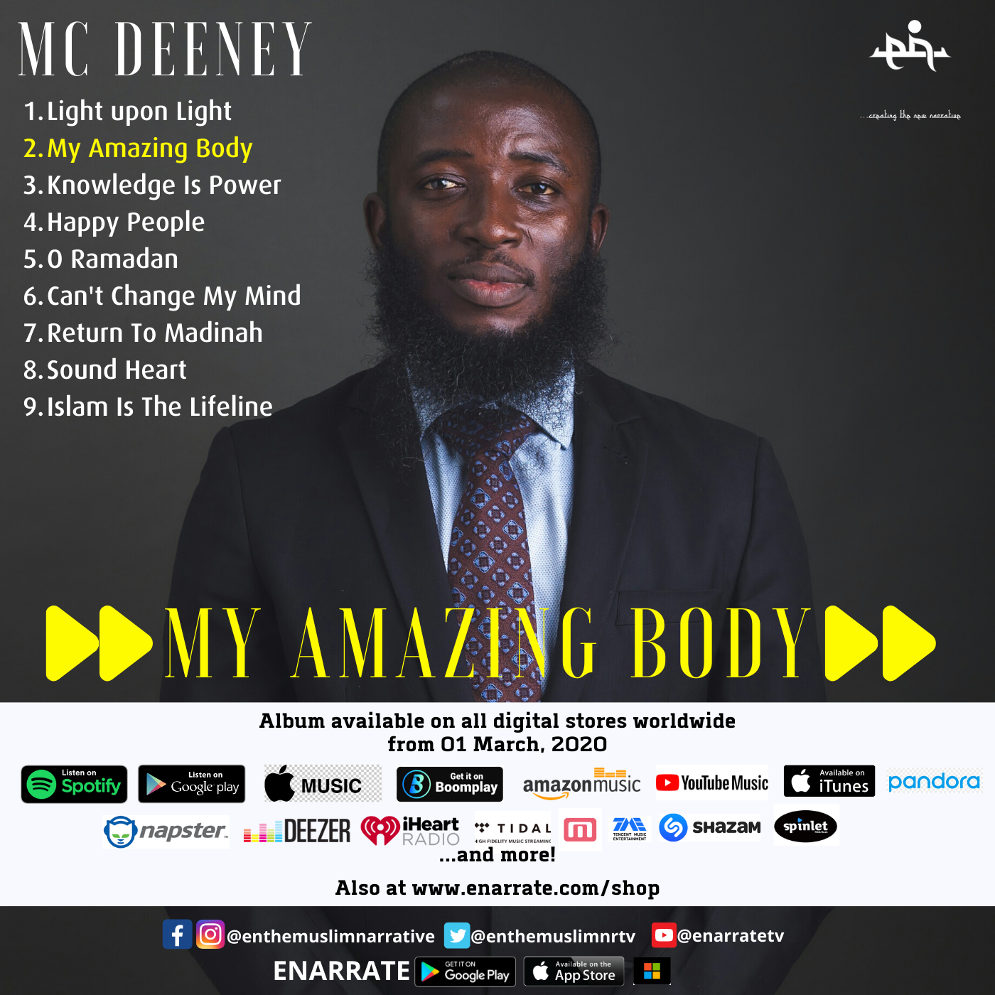 My Amazing Body MC Deeney Campaign